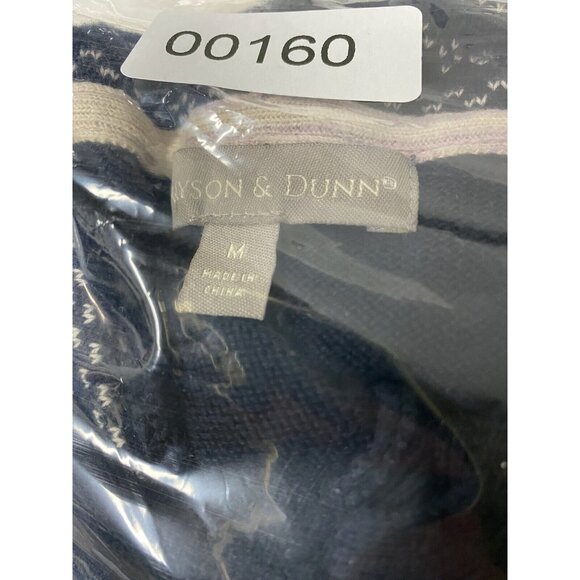 Grayson & Dunn Mens Henley Pullover Sweater Hoodie Medium Navy Blue Stretch - Picture 11 of 11